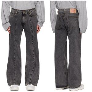 Y/Project Evergreen Wire Seam Detailed Jeans Unisex Sz 36